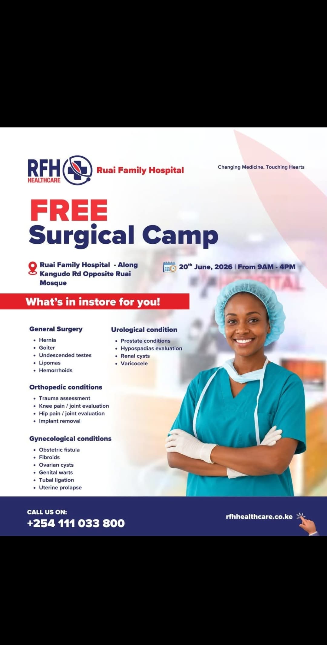 Ruai Family Hospital surgical camp