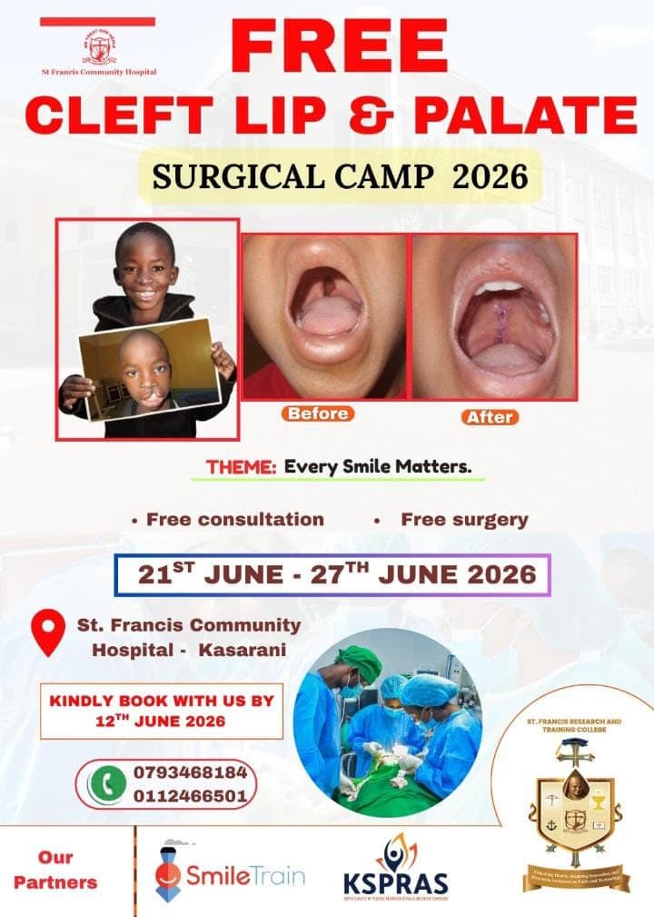 Kasarani Cleft Free Cleft Camp