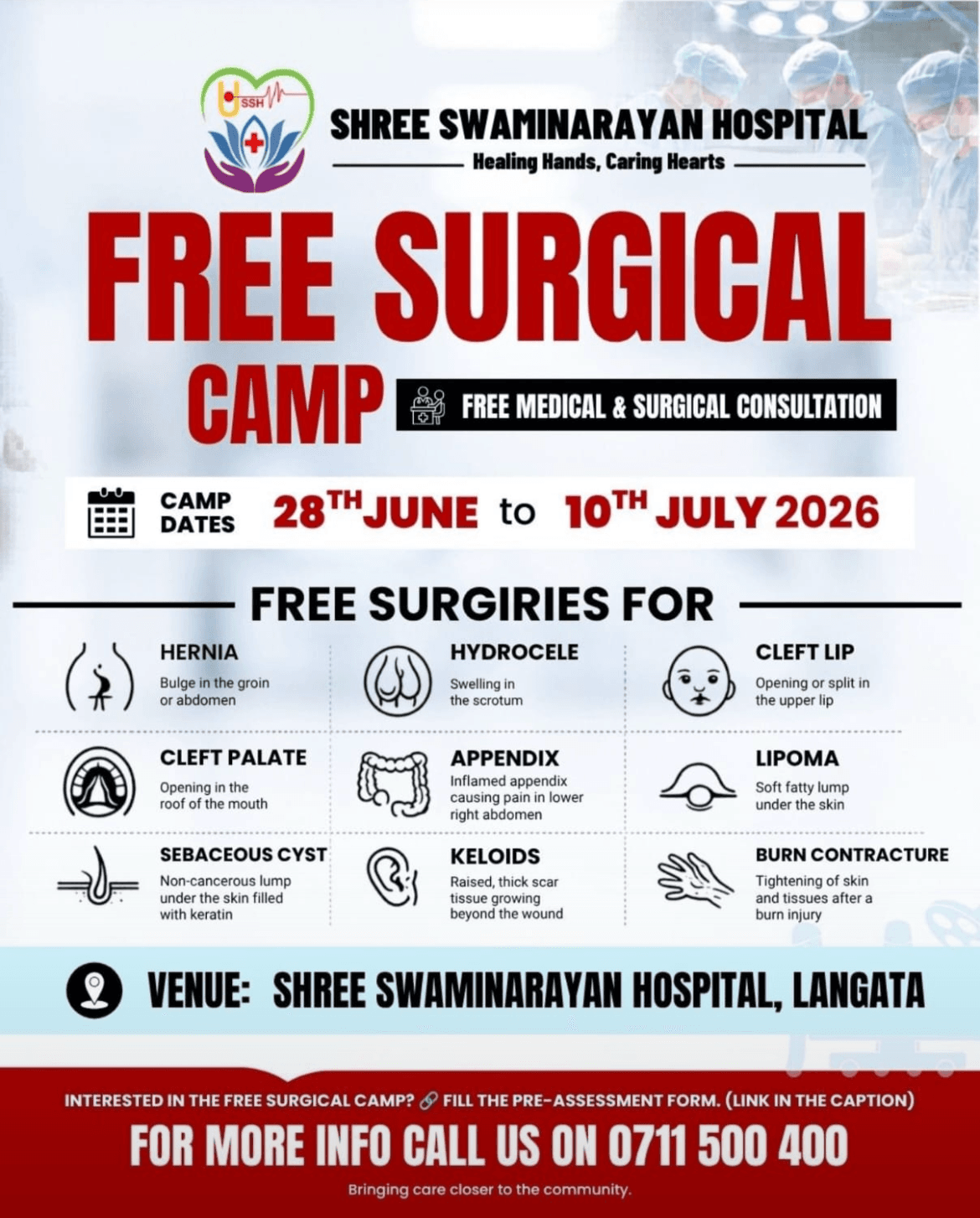 Shree surgical camp